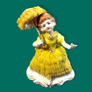 Lady with parasol Wales figurine